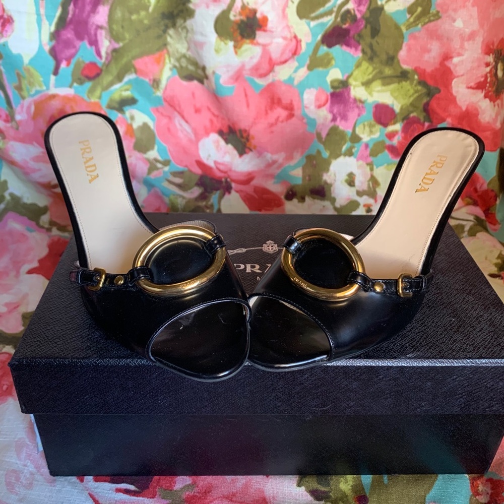 Prada shoes with cute heels!